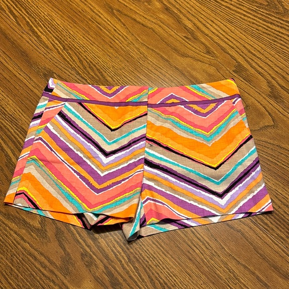 Trina Turk Corbin 2 Multicolor Chevron Short - Picture 3 of 10